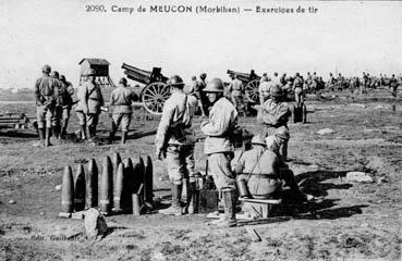 Iconographie - Camp de Meucon - Excercice de tir