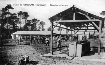 Iconographie - Camp de Meucon - Ecuries et lavoirs