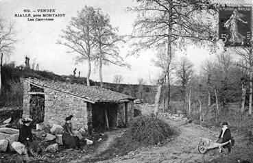 Iconographie - Riallé, près Montaigu - Les carrières