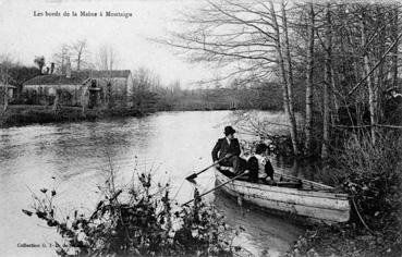 Iconographie - Les bords de la Maine à Montaigu