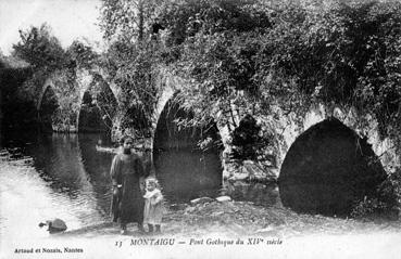 Iconographie - Pont gothique du XIVe siècle