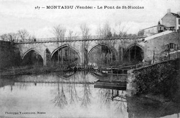 Iconographie - Le pont de St-Nicolas