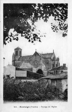 Iconographie - Paysage de l'église