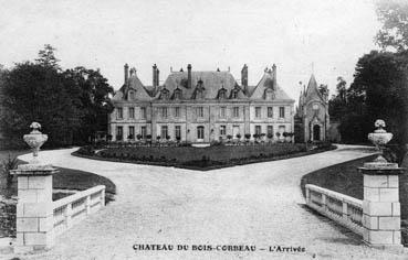 Iconographie - Château du Bois-Corbeau - L'arrivée
