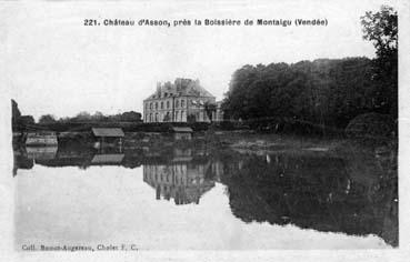 Iconographie - Château d'Asson, près la Boissière de Montaigu