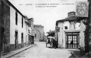 Iconographie - La Grende Rue et l'hôtel du Cheval Blanc