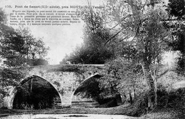 Iconographie - Pont de Senart (XIIe siècle), près Montaigu