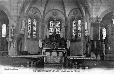 Iconographie - Intérieur de l'église