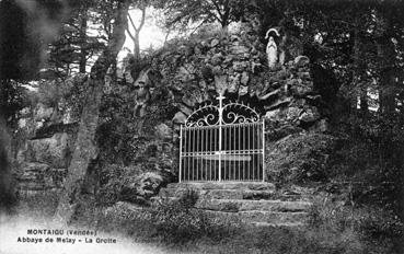 Iconographie - Abbaye de Melay - La grotte