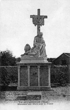 Iconographie - Monument aux Morts pour la France