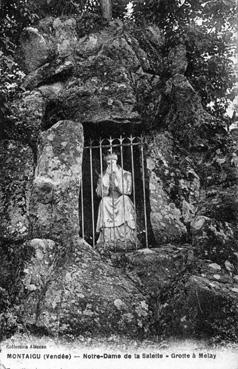 Iconographie - Notre-Dame de la Salette - Grotte à Melay