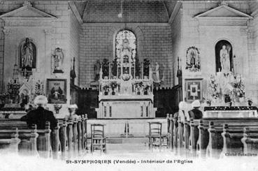Iconographie - Saint-Symphorien - Intérieur de l'église