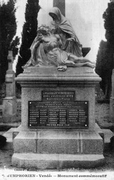 Iconographie - St-Symphorien - Monument commémoratif