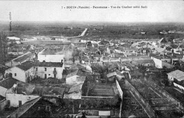 Iconographie - Panorama - Vue du clocher (côté sud)