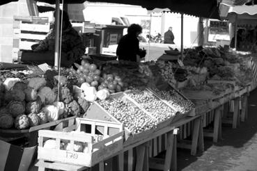 Iconographie - Le marché près du marché couvert