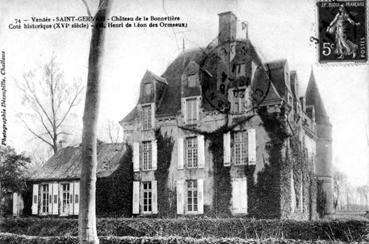 Iconographie - Château de la Bonnetière