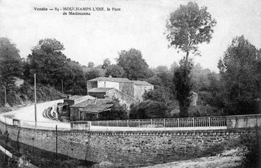 Iconographie - Le pont de Maclouzeau