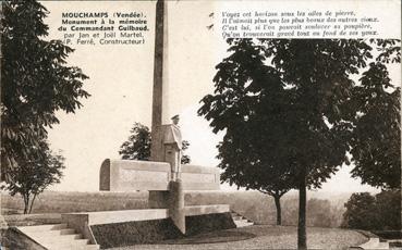 Iconographie - Monument à la mémoire du Commandant Guilbaud