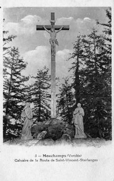 Iconographie - Calvaire de la route de Saint-Vincent-Sterlanges