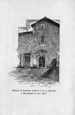 Iconographie - Maison du huguenot poitevin J. de la Douespe
