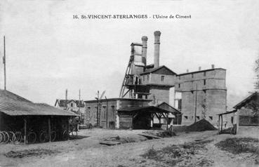 Iconographie - L'usine de ciment
