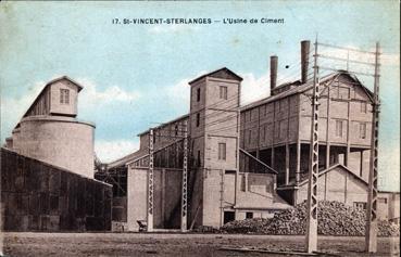 Iconographie - L'usine de ciment