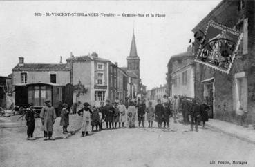 Iconographie - Grande-Rue et la place