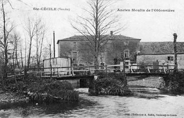 Iconographie - Ancien moulin de l'Oblonnière