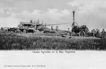 Iconographie - Faenas agricolas en la Rep. Argentina