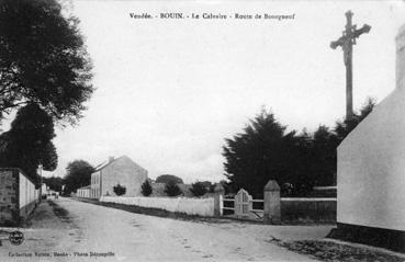 Iconographie - Le calvaire - Route de Bourgneuf