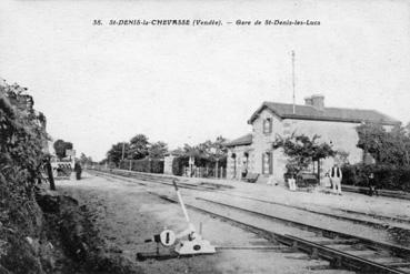 Iconographie - Gare de St-Denis-la-Chevasse