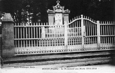 Iconographie - Le monument aux Morts 1914-1918