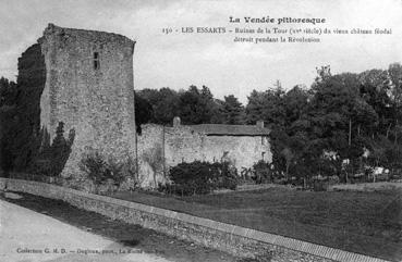 Iconographie - Ruines de la Tour (Xve siècle) du vieux château féodal