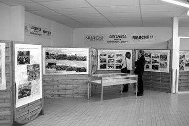 Iconographie - Exposition au Marché U - Foires et marchés