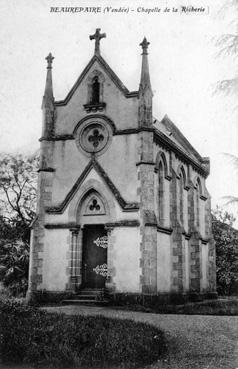 Iconographie - Chapelle de la Richerie