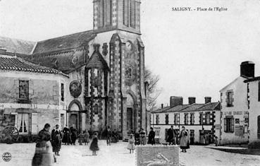 Iconographie - Place de l'Eglise