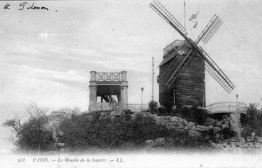 Iconographie - Le moulin de la Galette