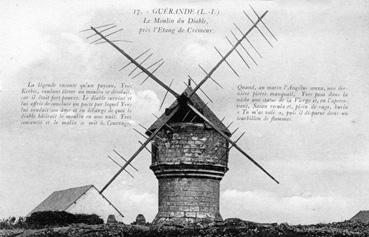 Iconographie - Le moulin du Diable près l'étang de Crémeur