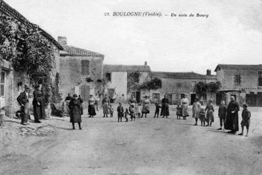 Iconographie - Un coin du bourg