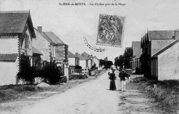 Iconographie - Les chalets près de la plage