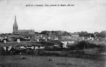 iconographie - Vue générale de Bouin, côté Sud