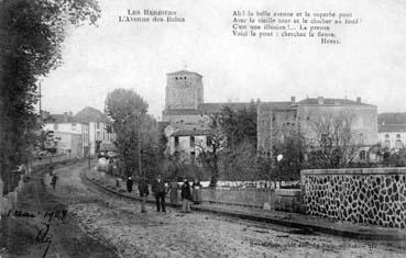 Iconographie - L'avenue des Bains