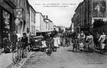 Iconographie - Route de saumur - La maison Rager et ses cycles