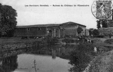 Iconographie - Ruines du château de l'Etenduère