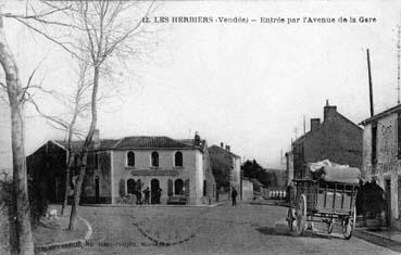 Iconographie - Entrée par l'avenue de la Gare