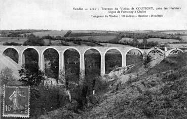 Iconographie - Travaux du viaduc de Coutigny