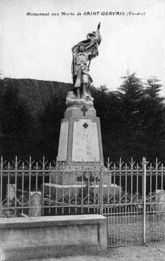 Iconographie - Monument aux Morts de Saint-Gervais