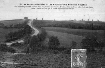 Iconographie - Les moulins sur le Mont des Alouettes