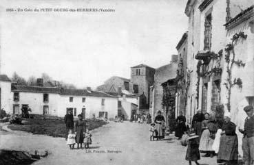 Iconographie - Un coin du Petit-Bourg-des-Herbiers