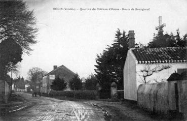 Iconographie - Quartier du Château d'Arras - Route de Bourgneuf